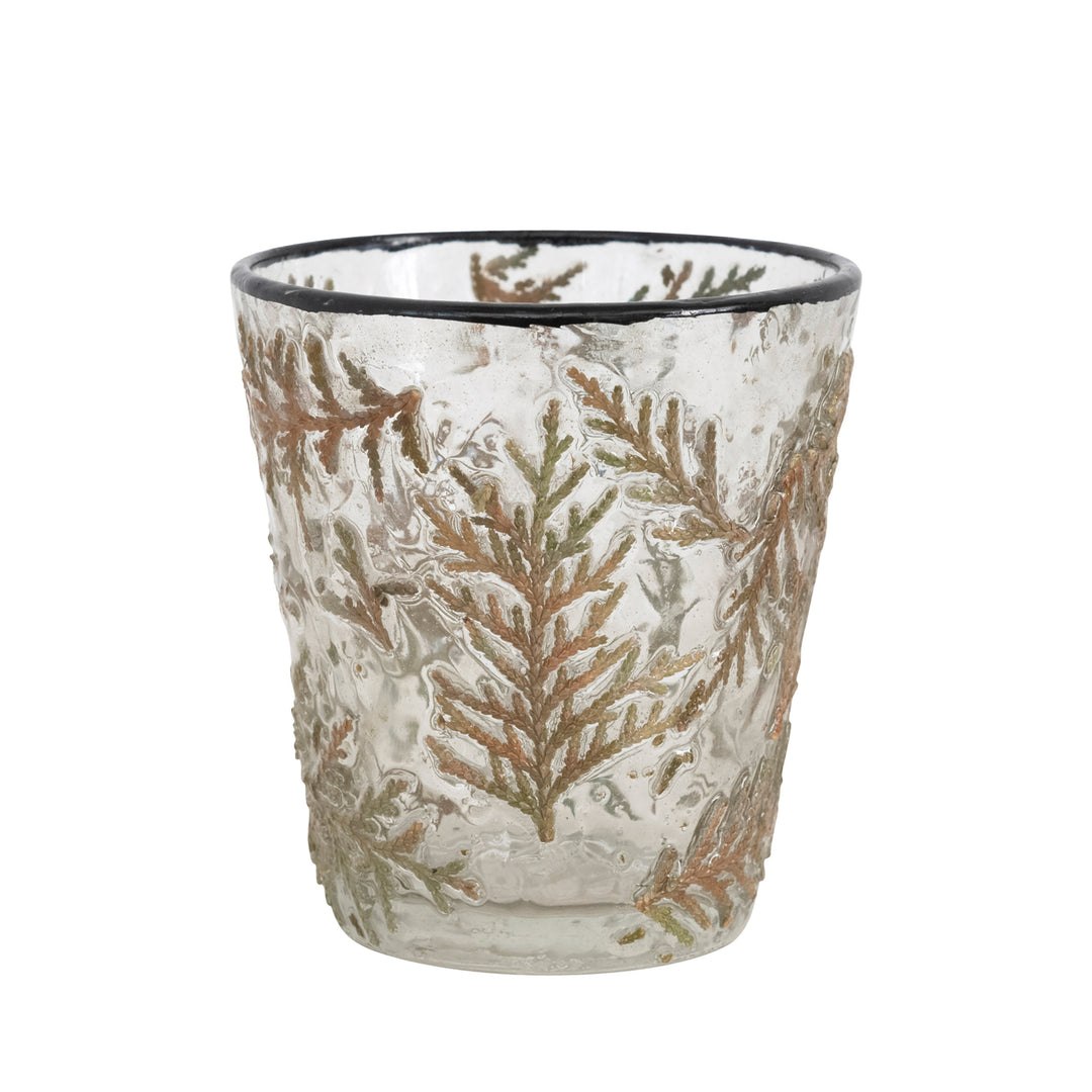 Juniper Hand-Blown Glass Tealight Holder