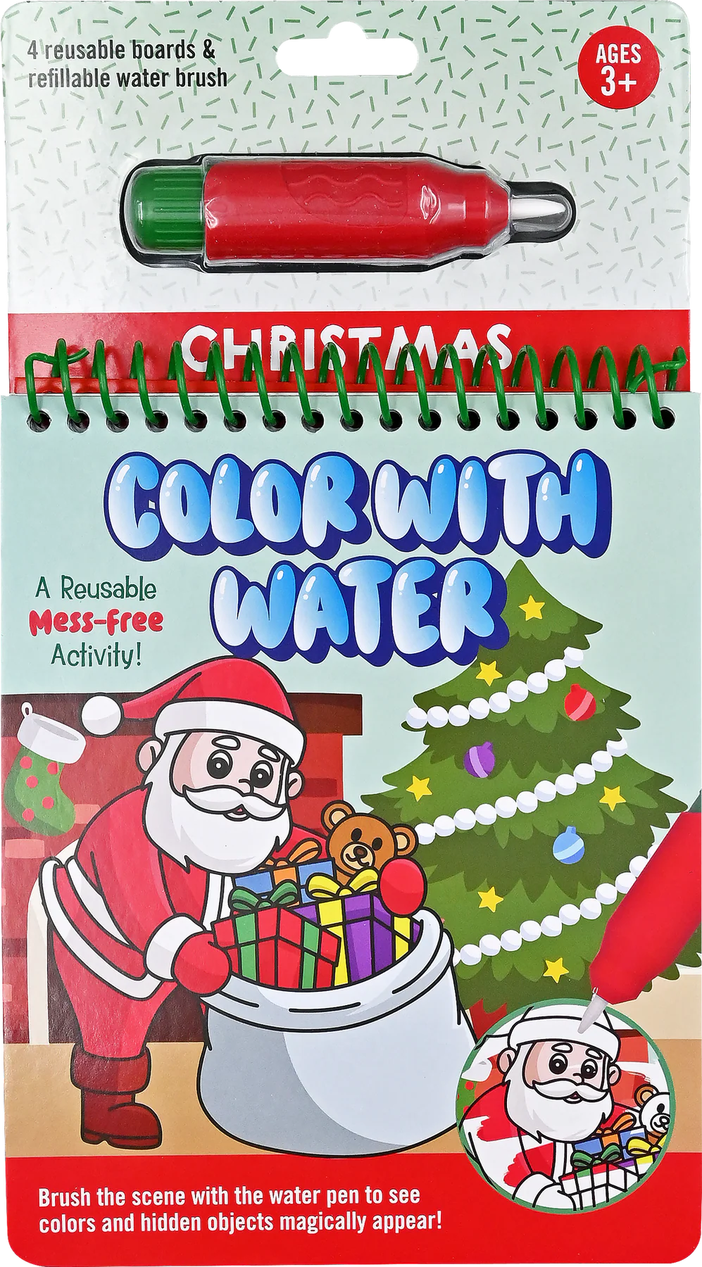 Color with Water: Christmas