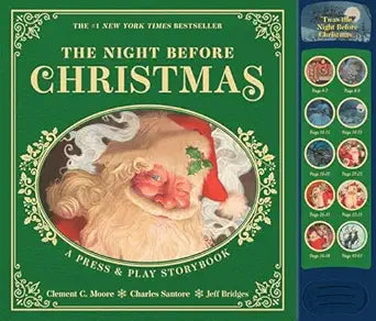 The Night Before Christmas: A Press & Play Storybook