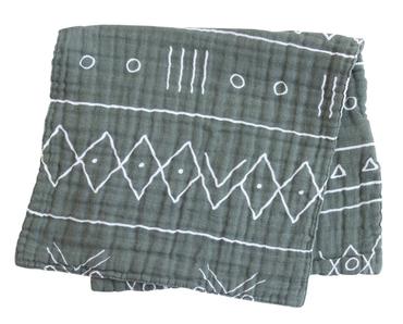Mebie Baby Muslin Burp Cloth - Alpine