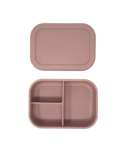 Silicone Bento Box - Rosewood