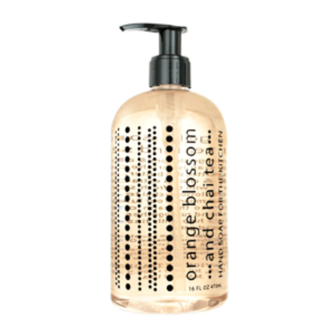 Orange Blossom & Chai Tea - Kitchen Hand Soap