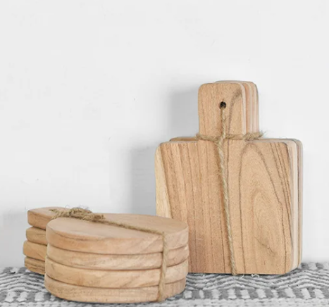 Round and Square Coaster Sets