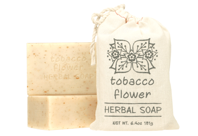Tobacco Flower Sack Soap