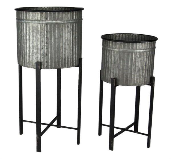 Galvanized Planter