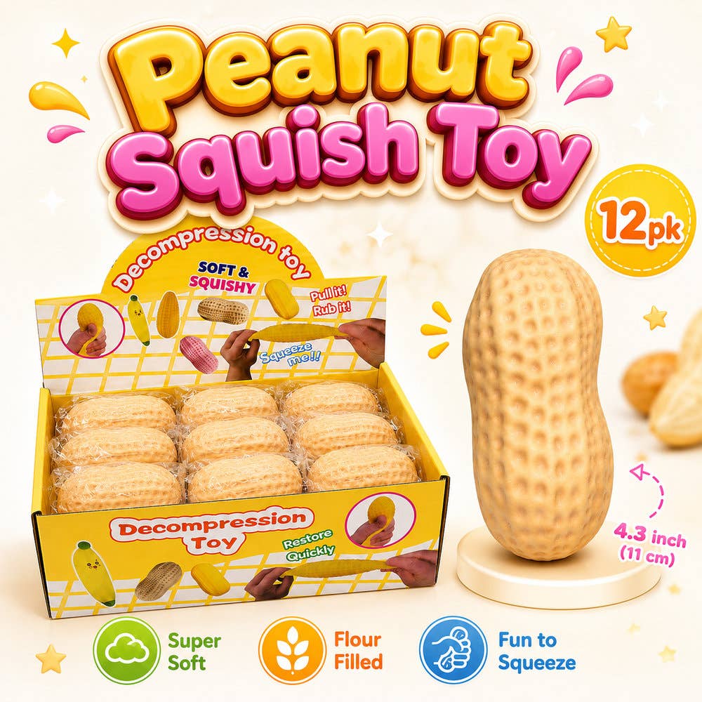 Peanut Squishy Toy