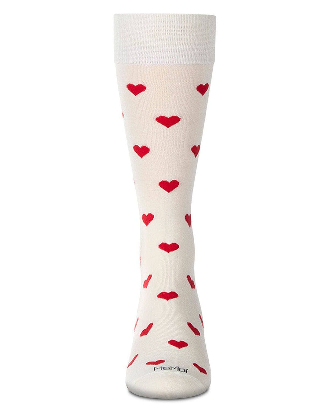 Hearts Men's Bamboo Crew