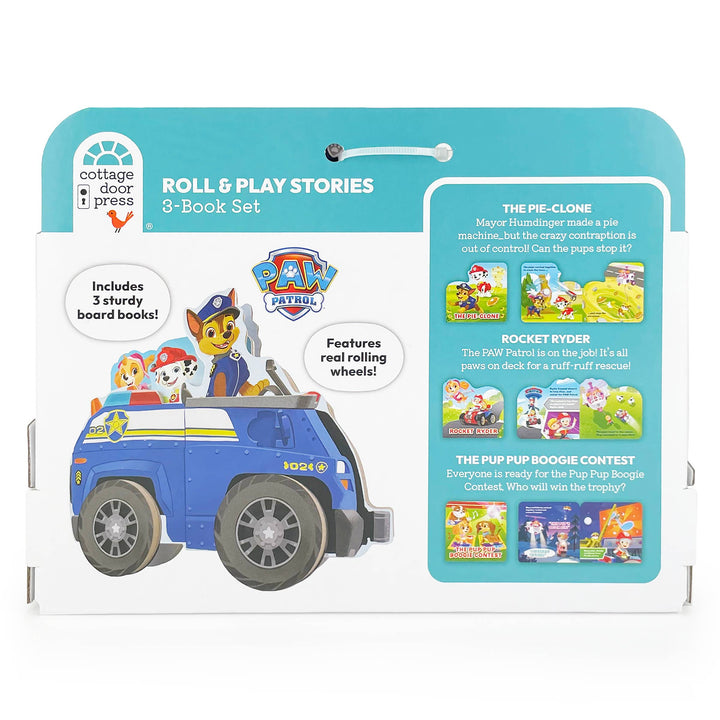 PAW Patrol Ruff-Ruff Rescue Tales Rolling Wheeled Book Set