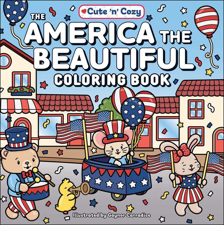 America the Beautiful Coloring Book by