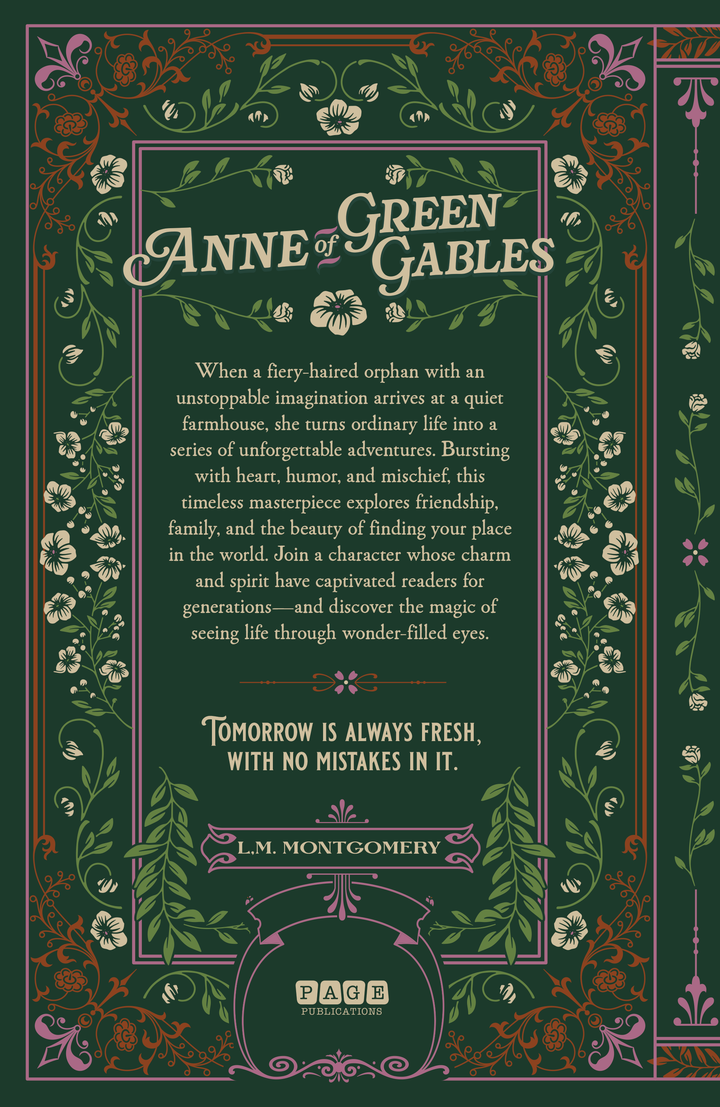 Anne of Green Gables (Deluxe Hardcover Edition)