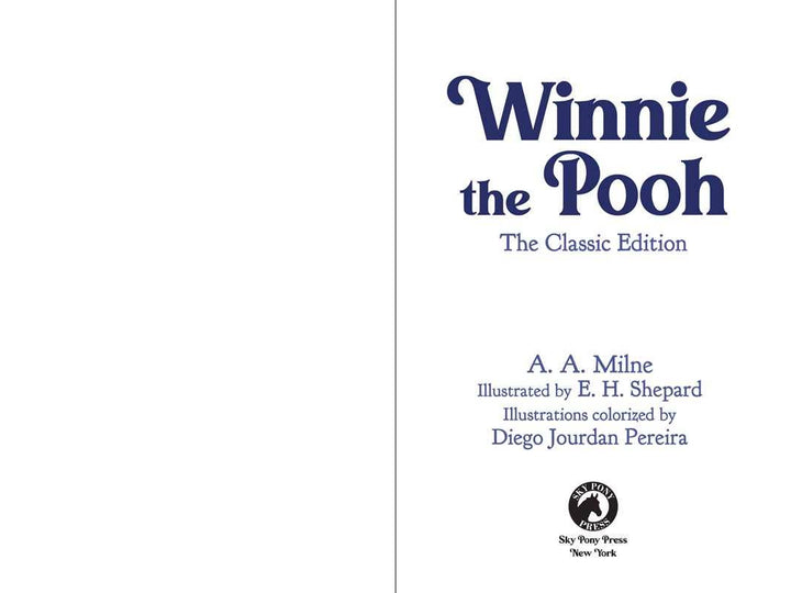Winnie the Pooh by A. A. Milne