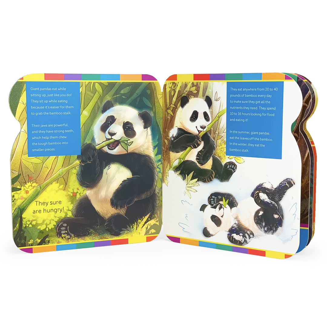 Smithsonian Kids I Am a Panda Animal Finger Puppet Book