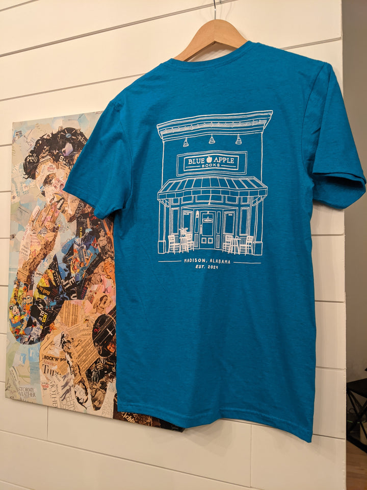 Blue Apple Books T-Shirt - Sapphire (Multiple Styles Available)
