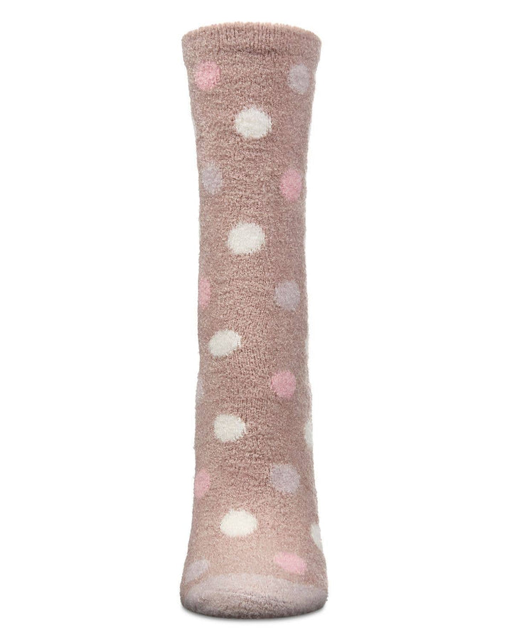 Polka Dot Non-Skid Aloe Infused Crew