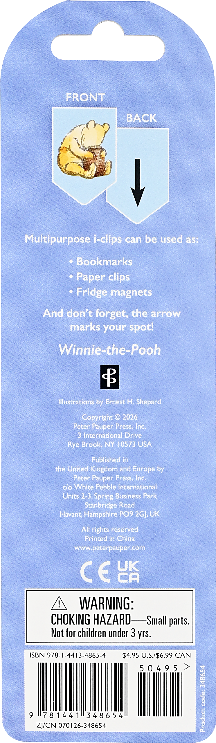 Winnie-the-Pooh i-Clips Magnetic Page Markers