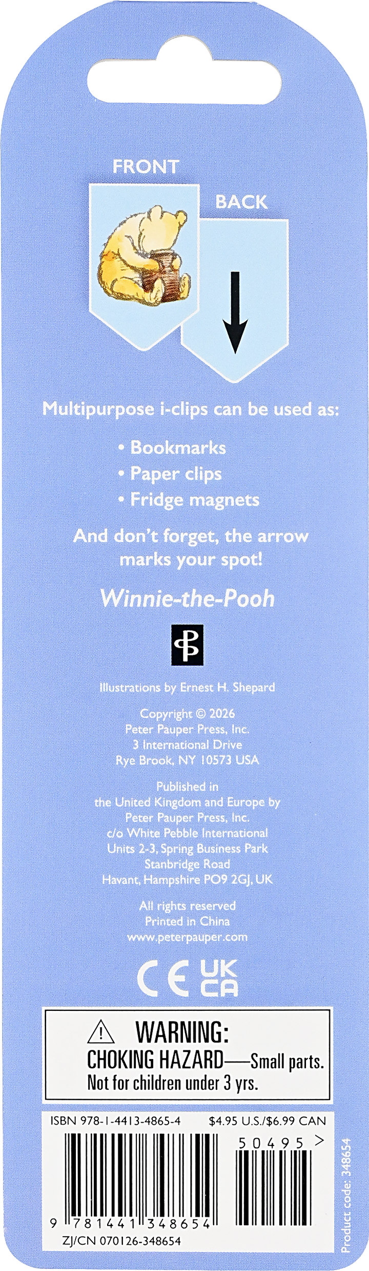 Winnie-the-Pooh i-Clips Magnetic Page Markers