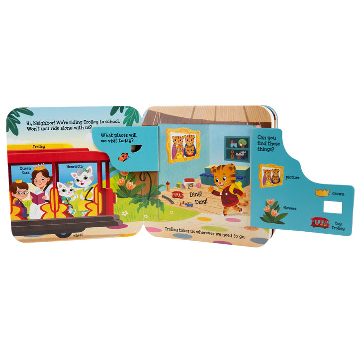 Daniel Tiger Trolley Peek-a-Flap