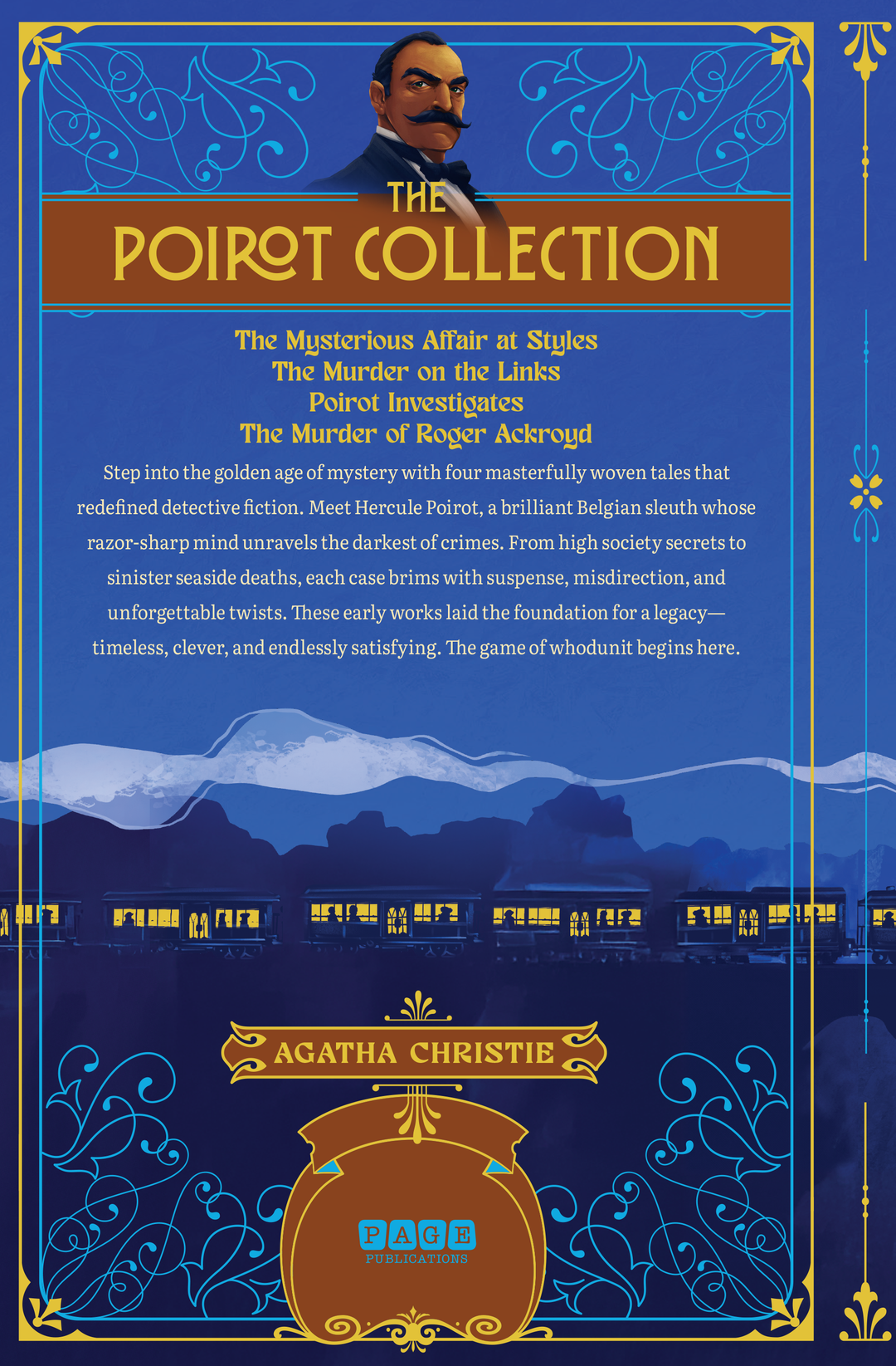 Agatha Christie Poirot Collection Deluxe Hardcover