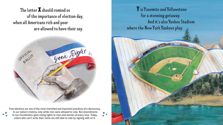 Land of the Free America's ABC Picture Book