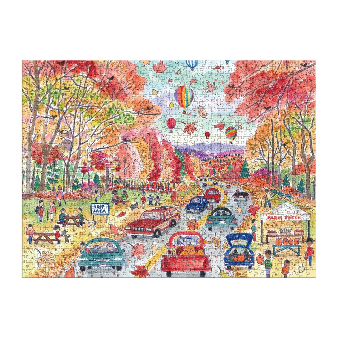 Michael Storrings Leaf Peeping 1000 Piece Puzzle