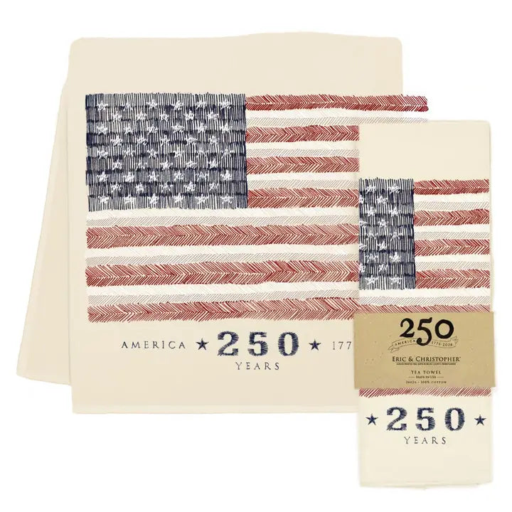 American Flag Tea Towels