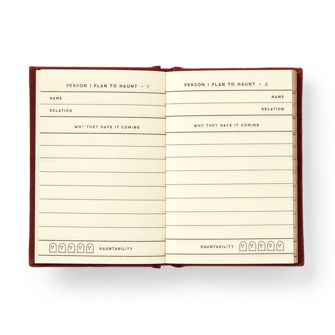 People I Plan To Haunt Tiny Diary