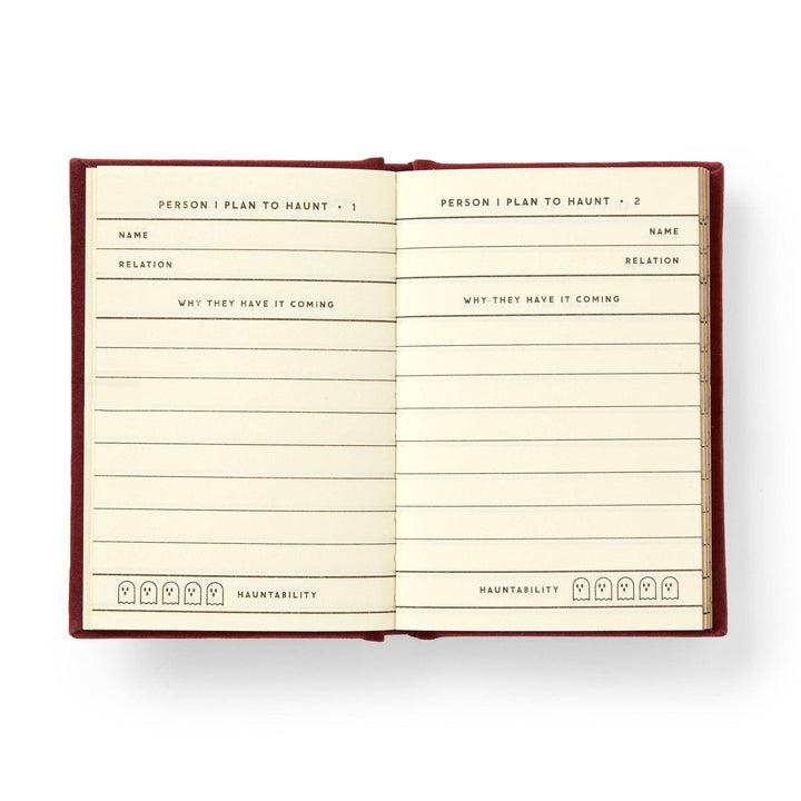 People I Plan To Haunt Tiny Diary