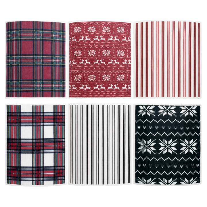 Holiday Pattern Swedish Dishcloths (Various Patterns)