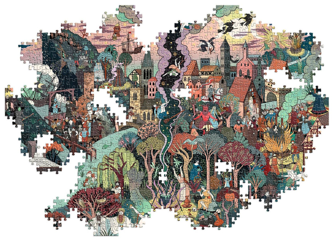 The World of Witches: A Cultural History of Witchcraft in a 1000-piece Jigsaw Puzzle