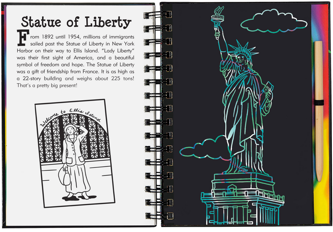 America Scratch and Sketch