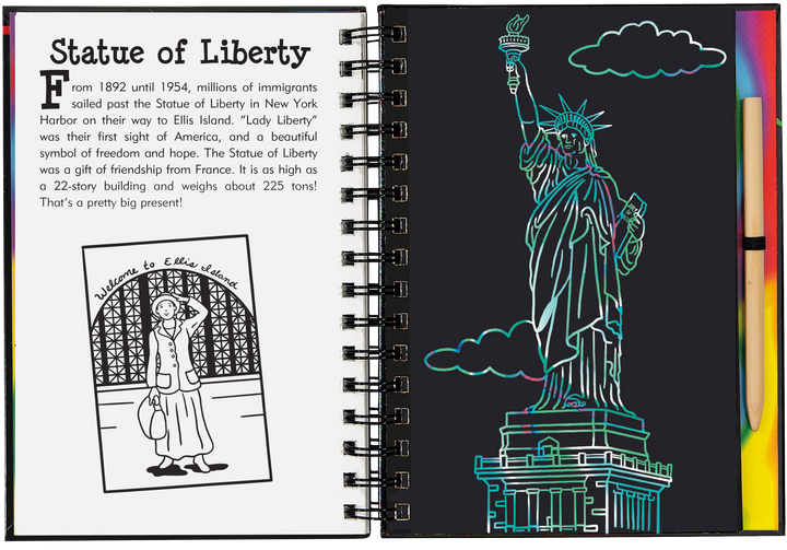 America Scratch and Sketch