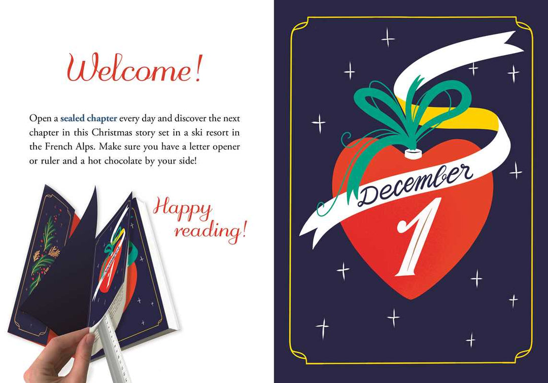 Heart for Christmas: Advent Calendar Book by Sophie Jomain