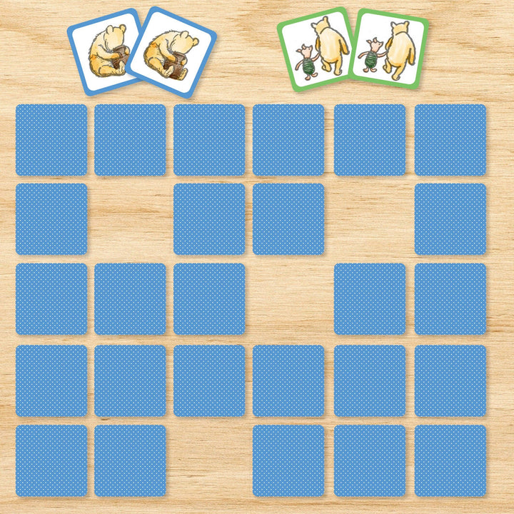 Winnie-the-Pooh Memory Match Game (set of 72 cards)