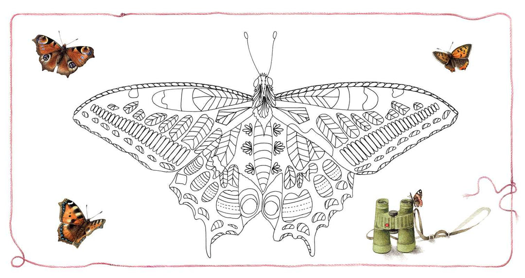 Magical Nature Coloring Pages by Marjolein  Bastin
