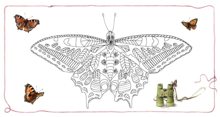 Magical Nature Coloring Pages by Marjolein  Bastin