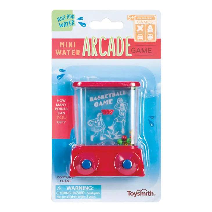 Mini Water Arcade Games, Travel Size - 2 Styles