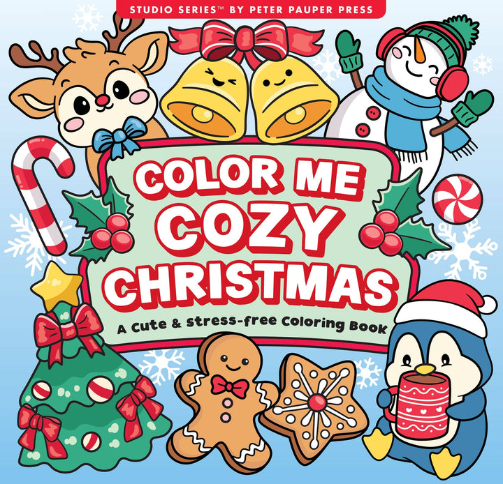 Color Me Cozy Christmas Adult Coloring Book