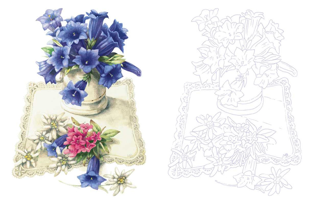 Posh Adult Coloring Book: Inspired by Nature by Marjolein  Bastin
