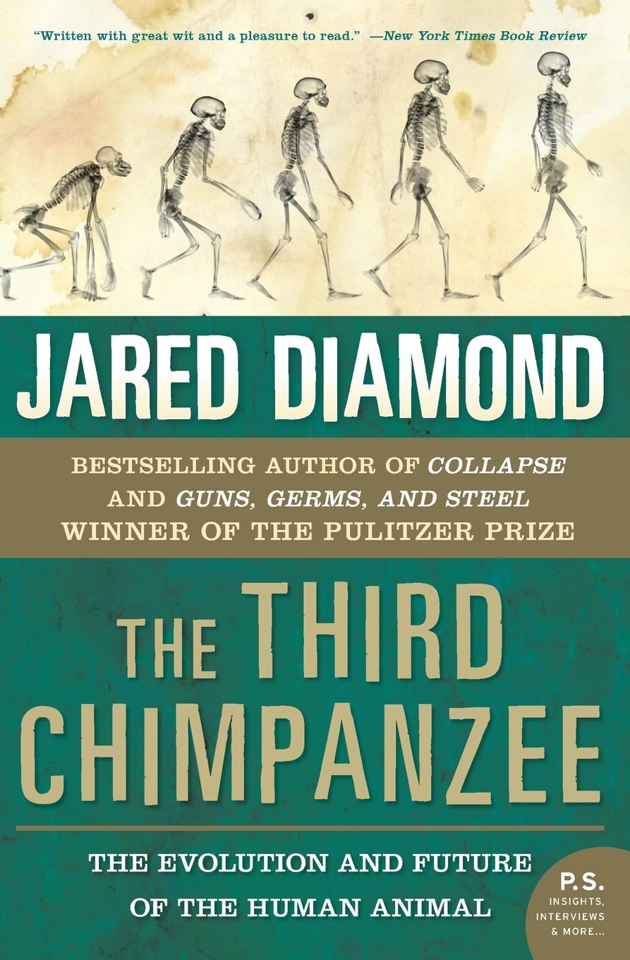 The Third Chimpanzee (paperback) by Jared Diamond