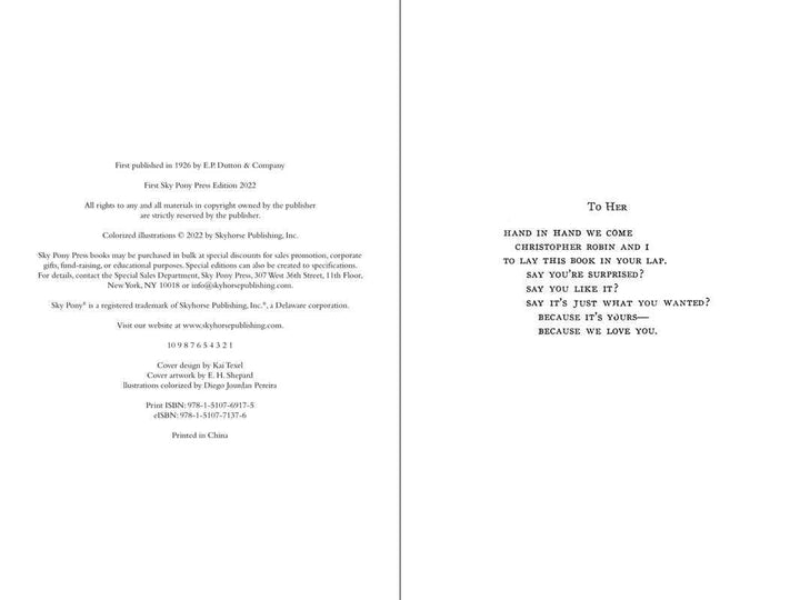 Winnie the Pooh by A. A. Milne