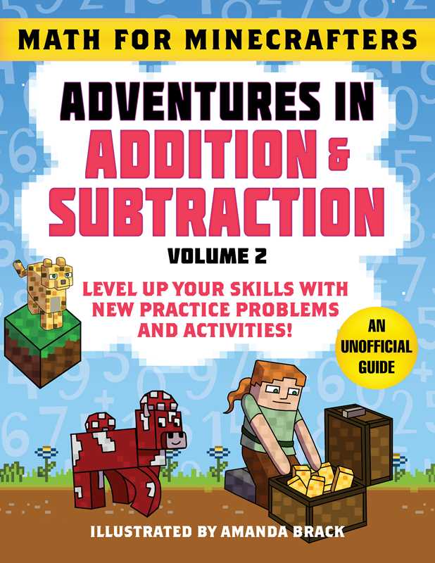 Math for Minecrafters: Adventures in Addition & Subtraction (Volume 2) by Sky Pony Press, Amanda Black