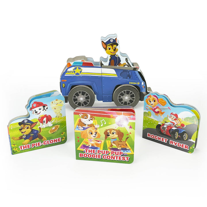 PAW Patrol Ruff-Ruff Rescue Tales Rolling Wheeled Book Set