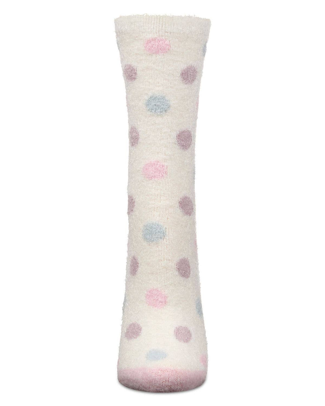 Polka Dot Non-Skid Aloe Infused Crew