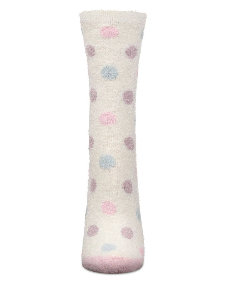 Polka Dot Non-Skid Aloe Infused Crew
