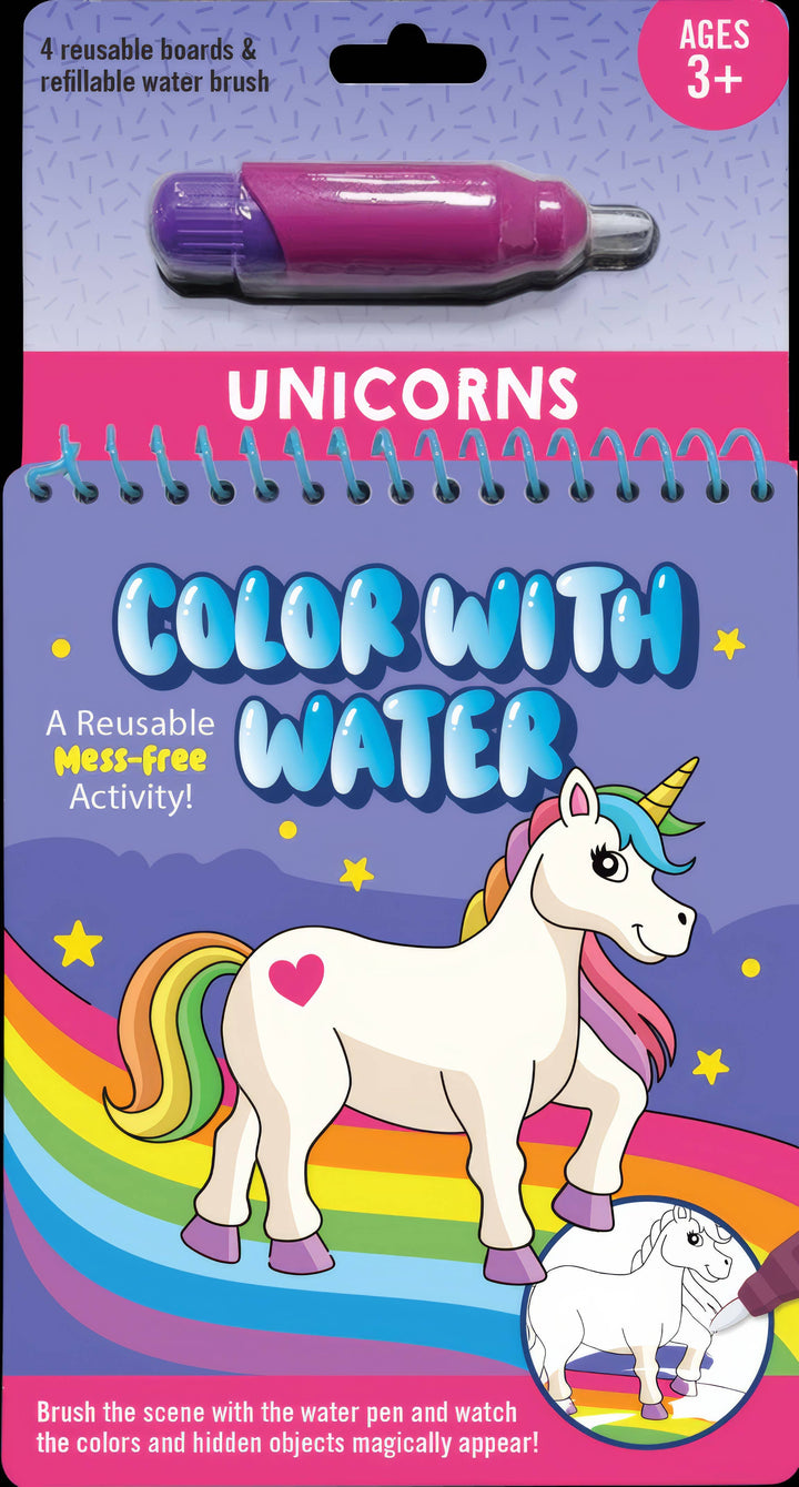 Color With Water - Unicorns
