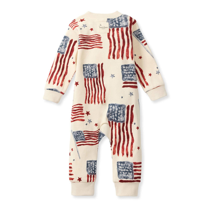 American Flag Organic Cotton Sleep & Play