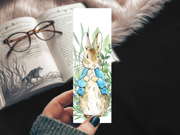 Peter Rabbit Watercolor Bookmark
