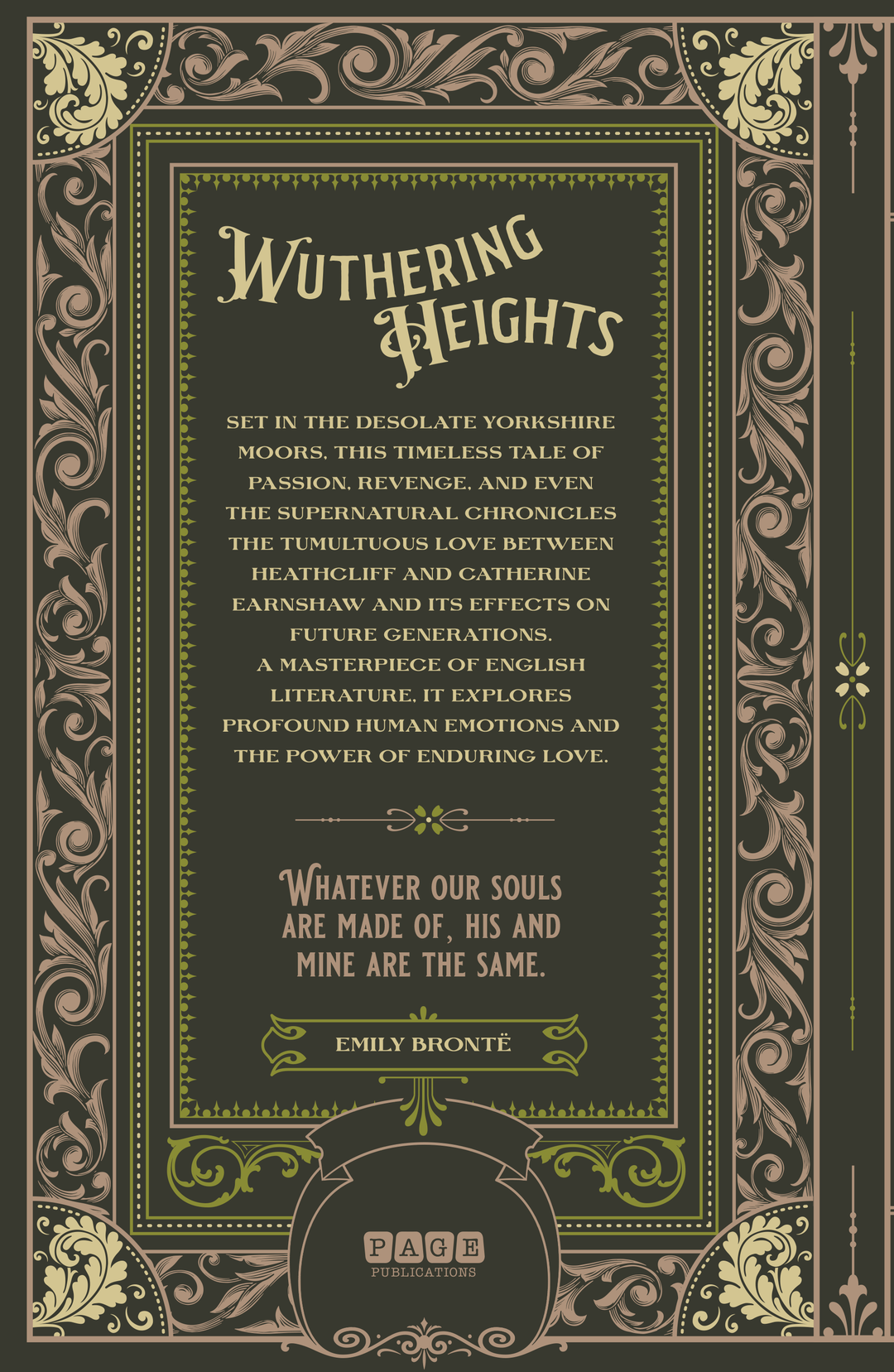 Wuthering Heights (Deluxe Hardcover)