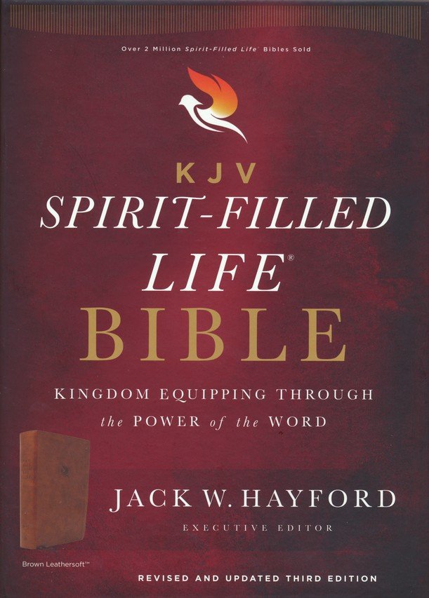 KJV, Spirit-Filled Life Bible - Brown Leathersoft