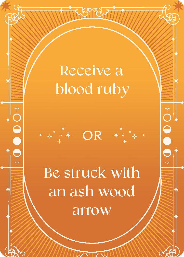 A Court of Thorns and Roses Official Deck: A Deck of Woulds or Rathers